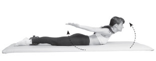 Posilnenie speny a zadnej časti stehna
